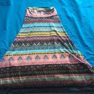 LulaRoe maxi skirt